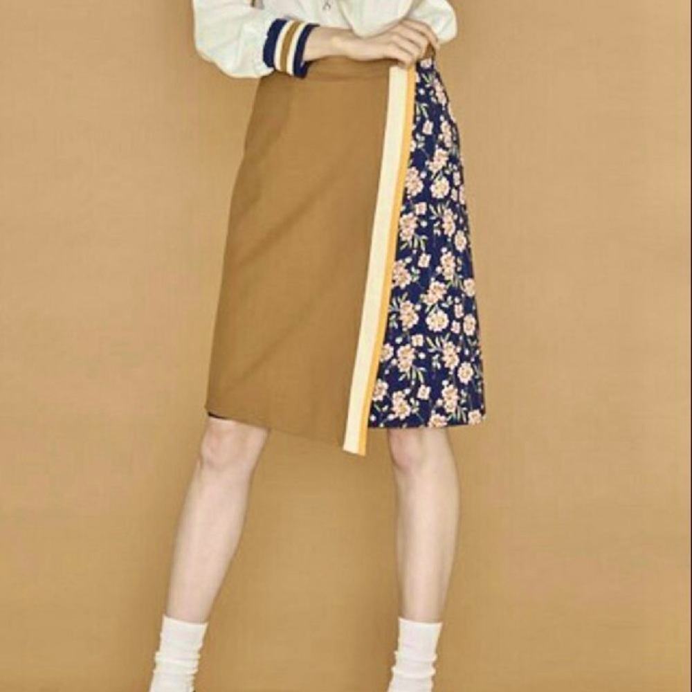 Loveless Floral Patchwork Skirt